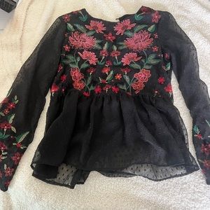 American Eagle Long Sleeve Blouse